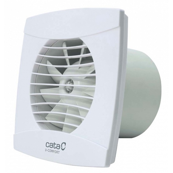 CATA U-COMFORT kúpeľňový ventilátor UC-10 Standard zo spätnou klapkou, biely  01200000