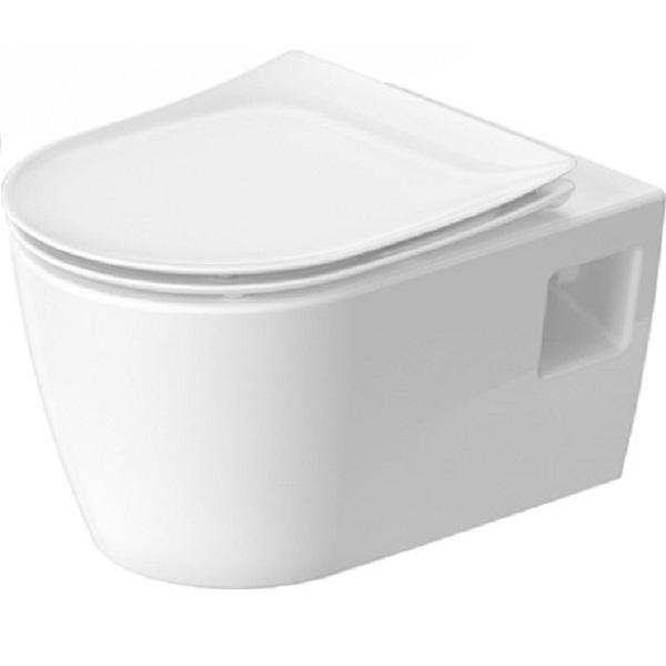 Duravit SOLEIL by Starck 37 x 54 cm cm závesná WC misa Rimless HygieneFlush, biela s glazúrou Hygiene Glaze 2586092000