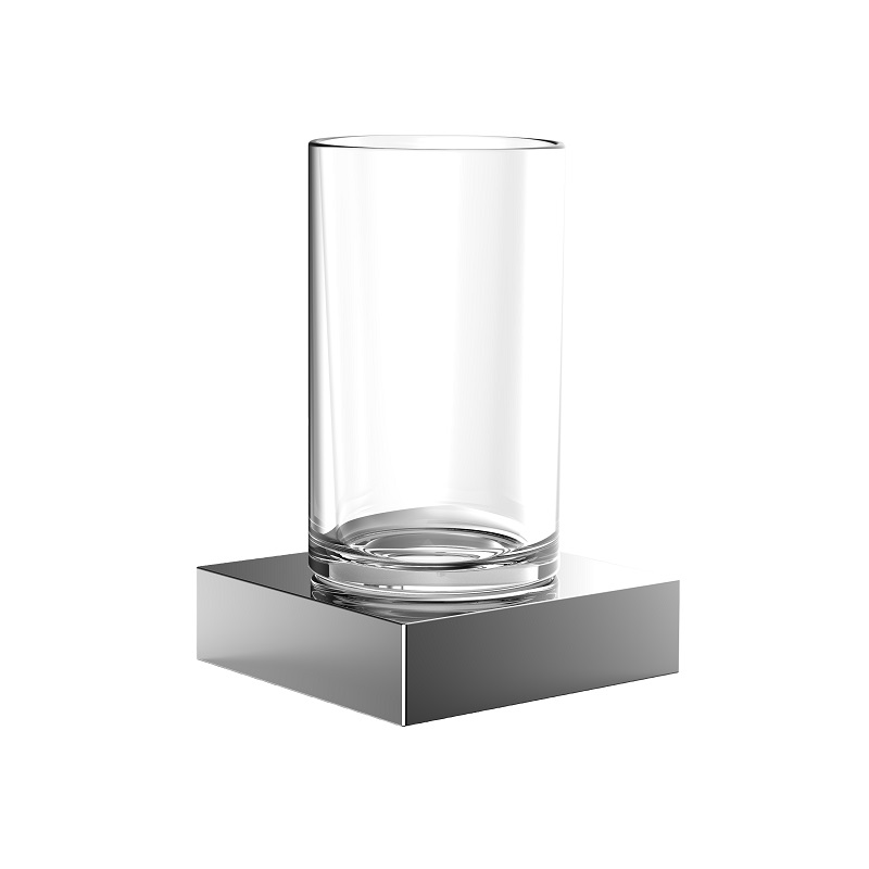 EMCO Liaison držiak s pohárom chróm sklo 182000101
