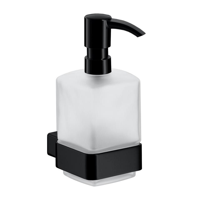 EMCO Loft dávkovač na mydlo sklo čierna