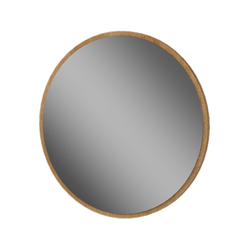 MYBATH MyVento zrkadlo kruhové 60 cm dub Arlington MZ60KH3303