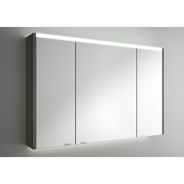 Salgar ALLIANCE 1000 zrkadlová skrinka 3-dverová s LED horným a spodným osvetlením, Alsacia 83190