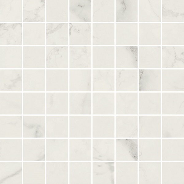 VILLEROY & BOCH Victorian dlažba mozaika 30 x 30 cm (3,7 x 3,7 cm) lesklá biela 2005MK1P